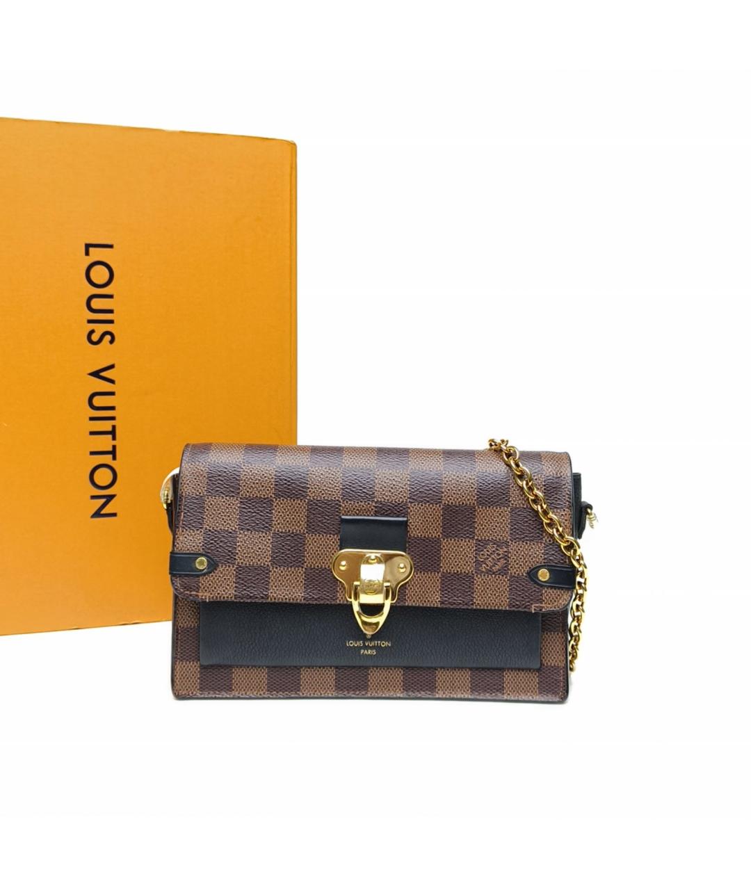 LOUIS VUITTON Коричневая сумка через плечо, фото 9