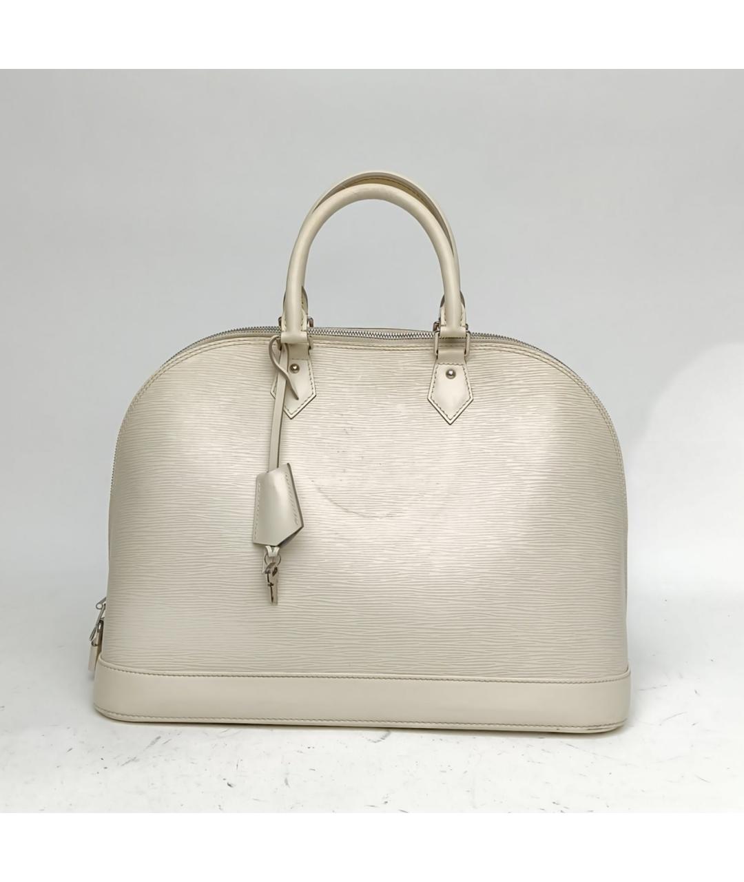 LOUIS VUITTON Белая сумка с короткими ручками, фото 2