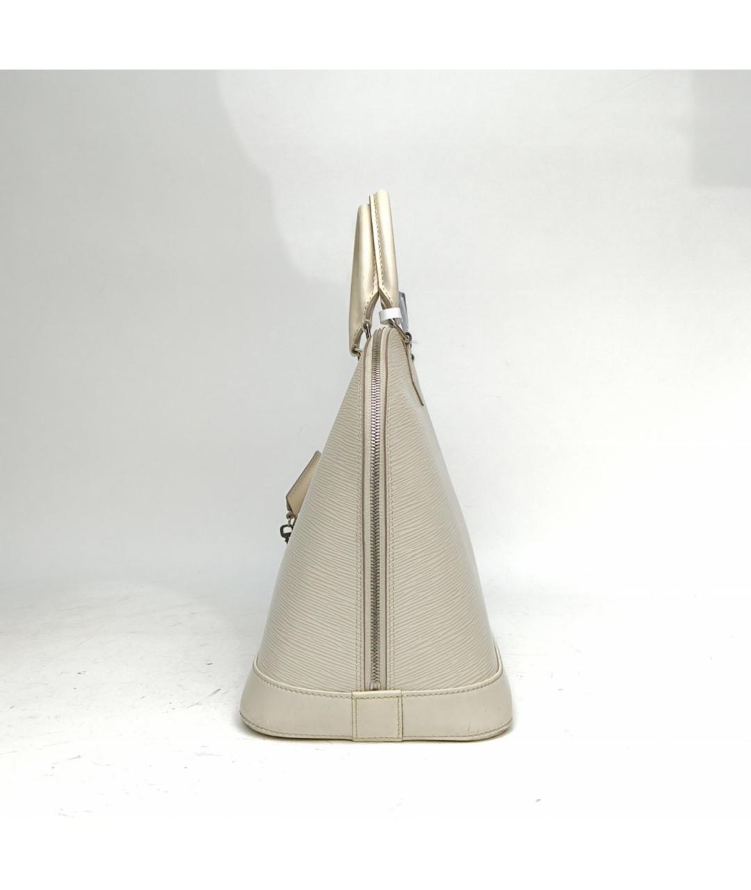 LOUIS VUITTON Белая сумка с короткими ручками, фото 3