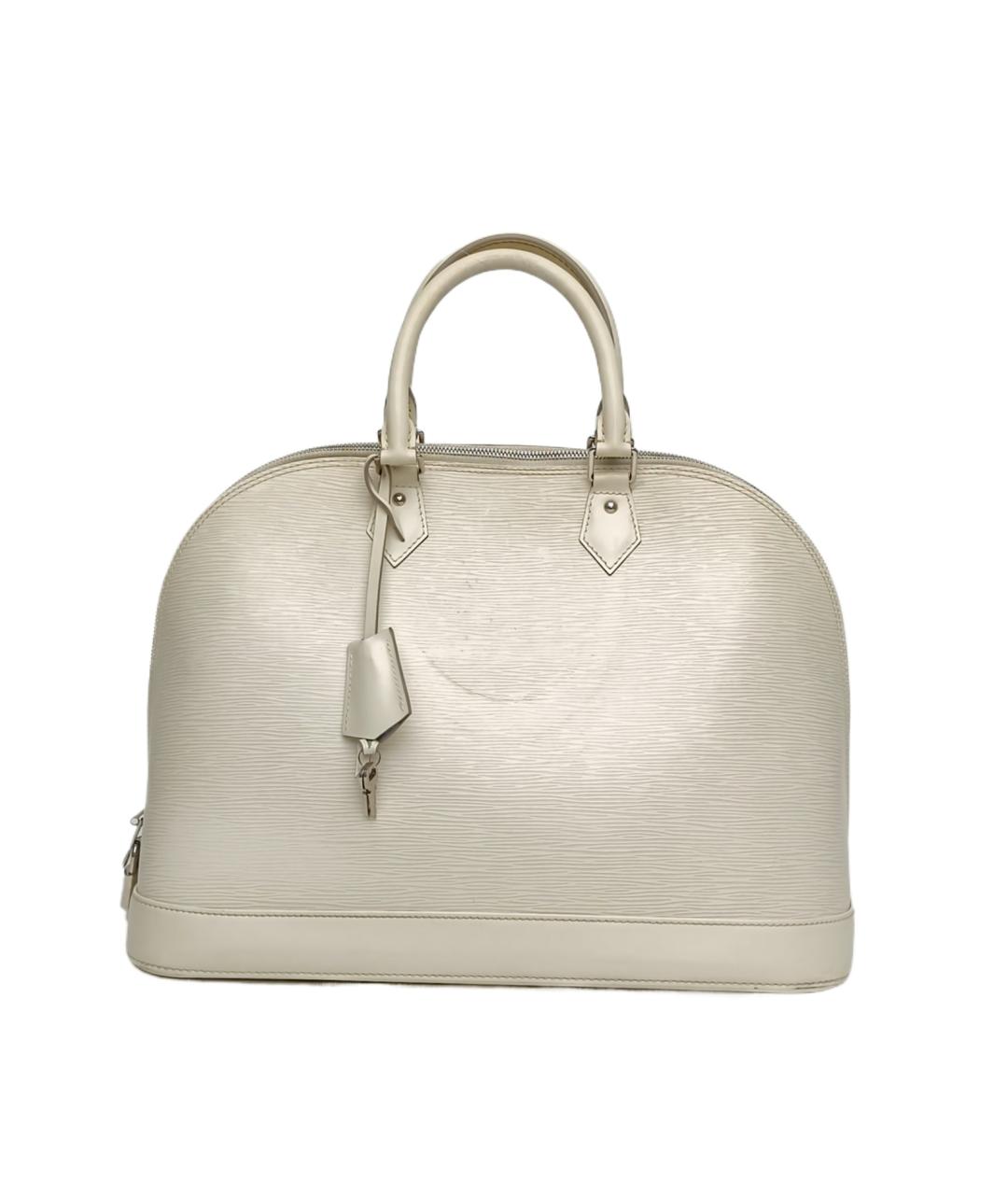 LOUIS VUITTON Белая сумка с короткими ручками, фото 1