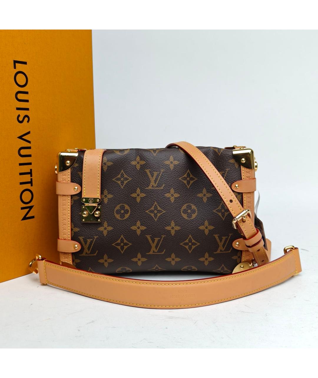 LOUIS VUITTON Коричневая сумка через плечо, фото 8