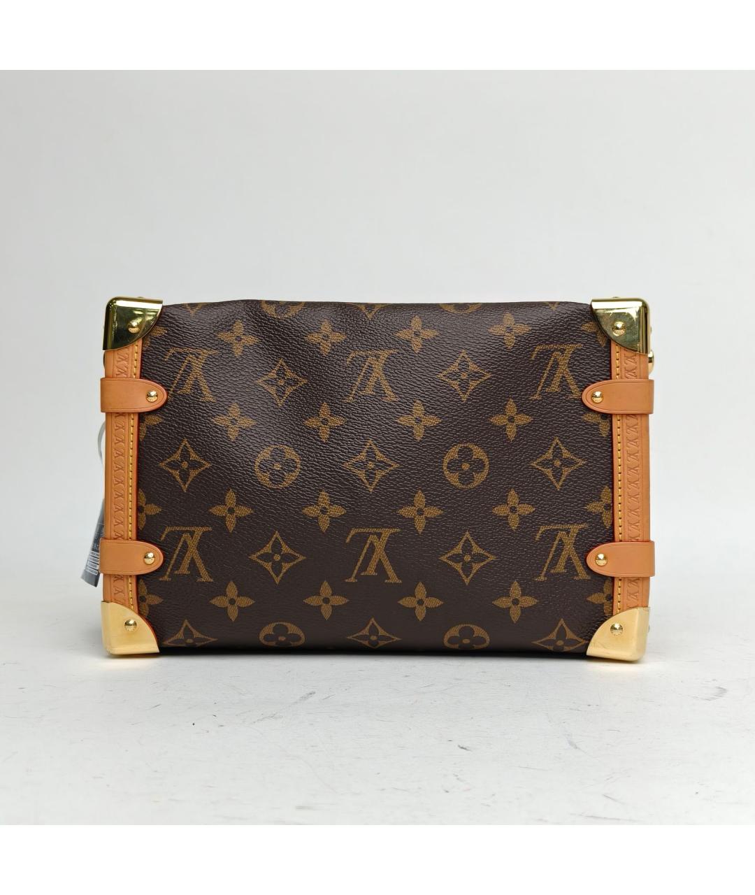 LOUIS VUITTON Коричневая сумка через плечо, фото 4