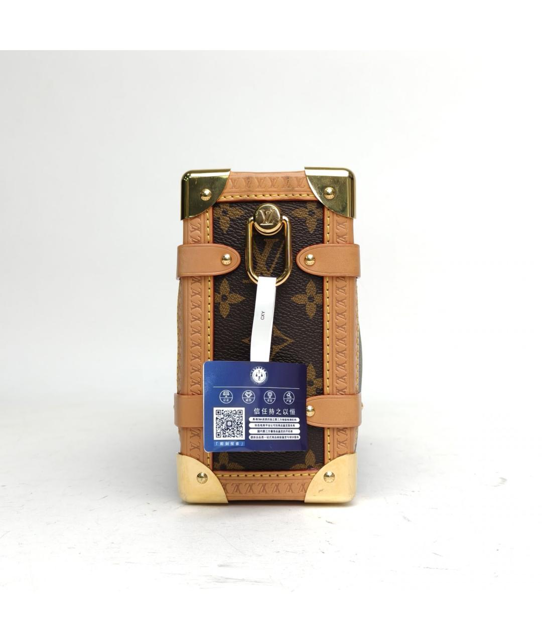 LOUIS VUITTON Коричневая сумка через плечо, фото 3