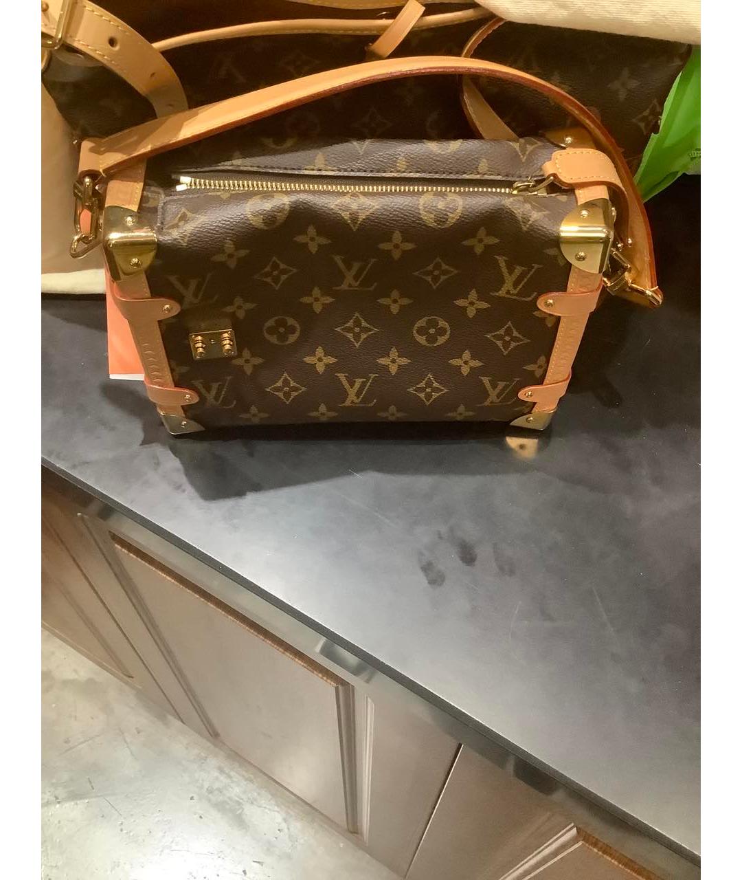 LOUIS VUITTON Коричневая сумка через плечо, фото 9