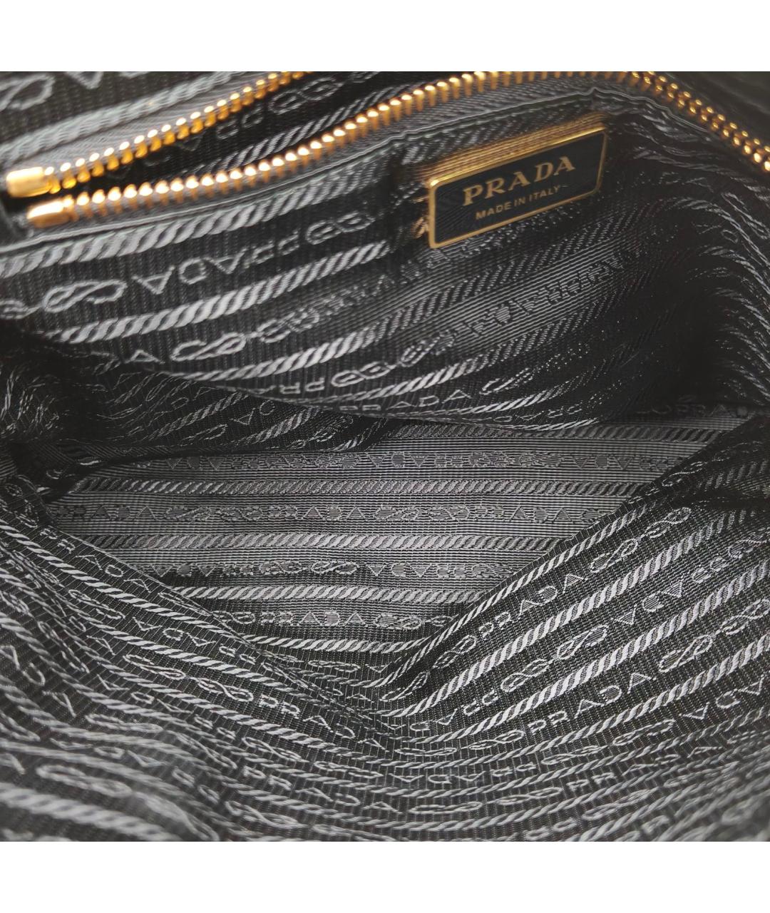PRADA Черная сумка через плечо, фото 7