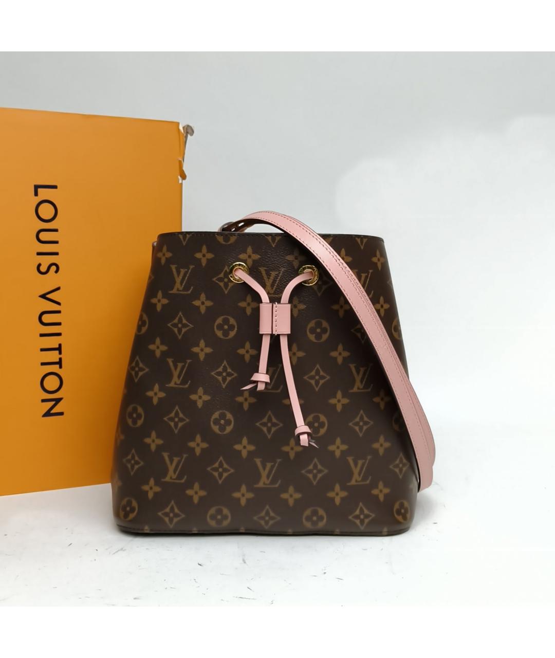 LOUIS VUITTON Коричневая сумка через плечо, фото 9