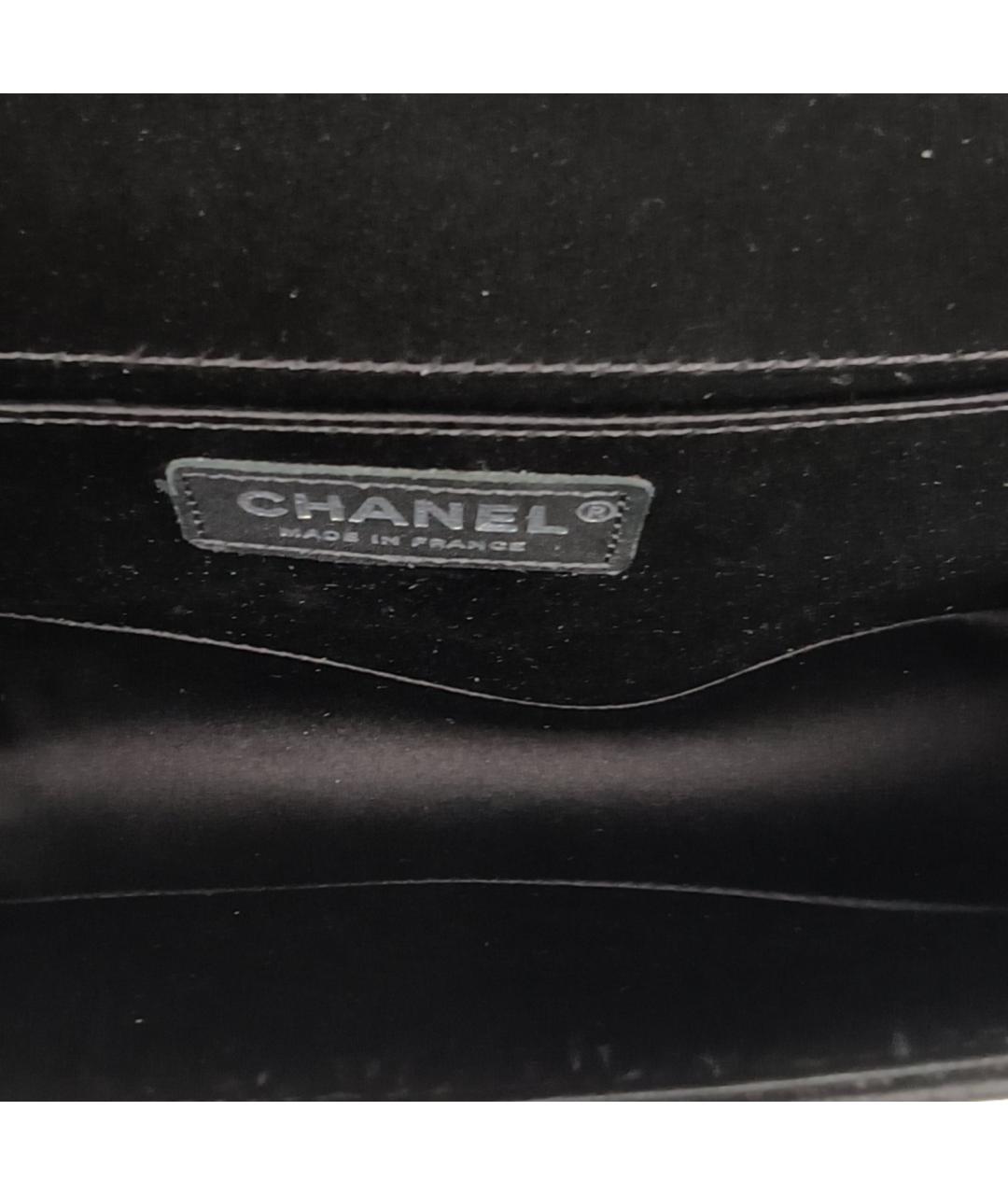 CHANEL Черная сумка через плечо, фото 8
