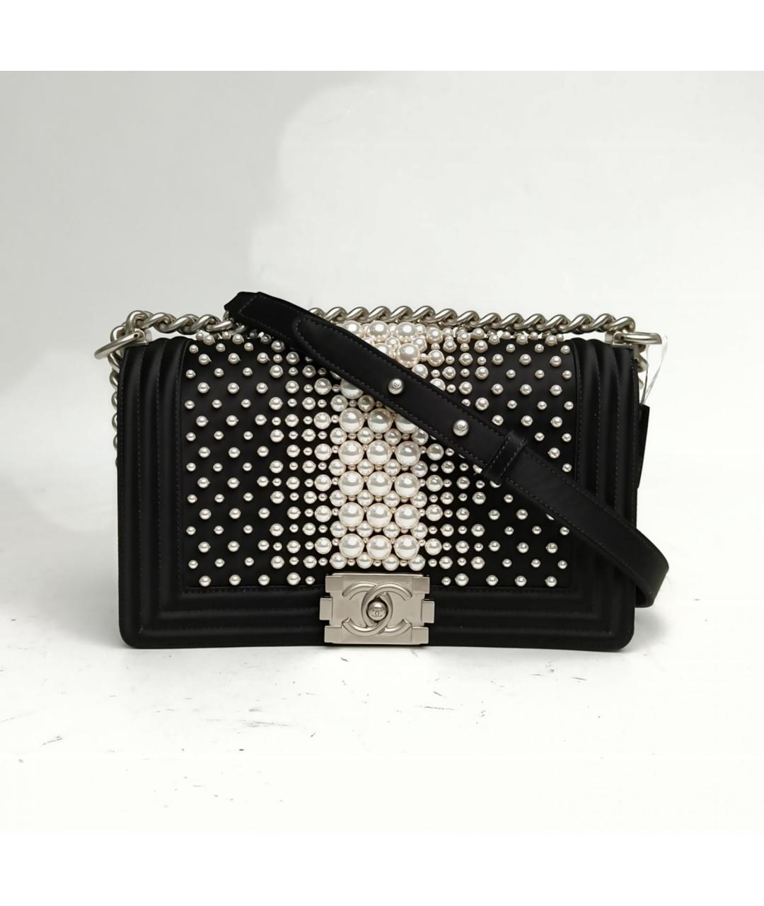 CHANEL Черная сумка через плечо, фото 2