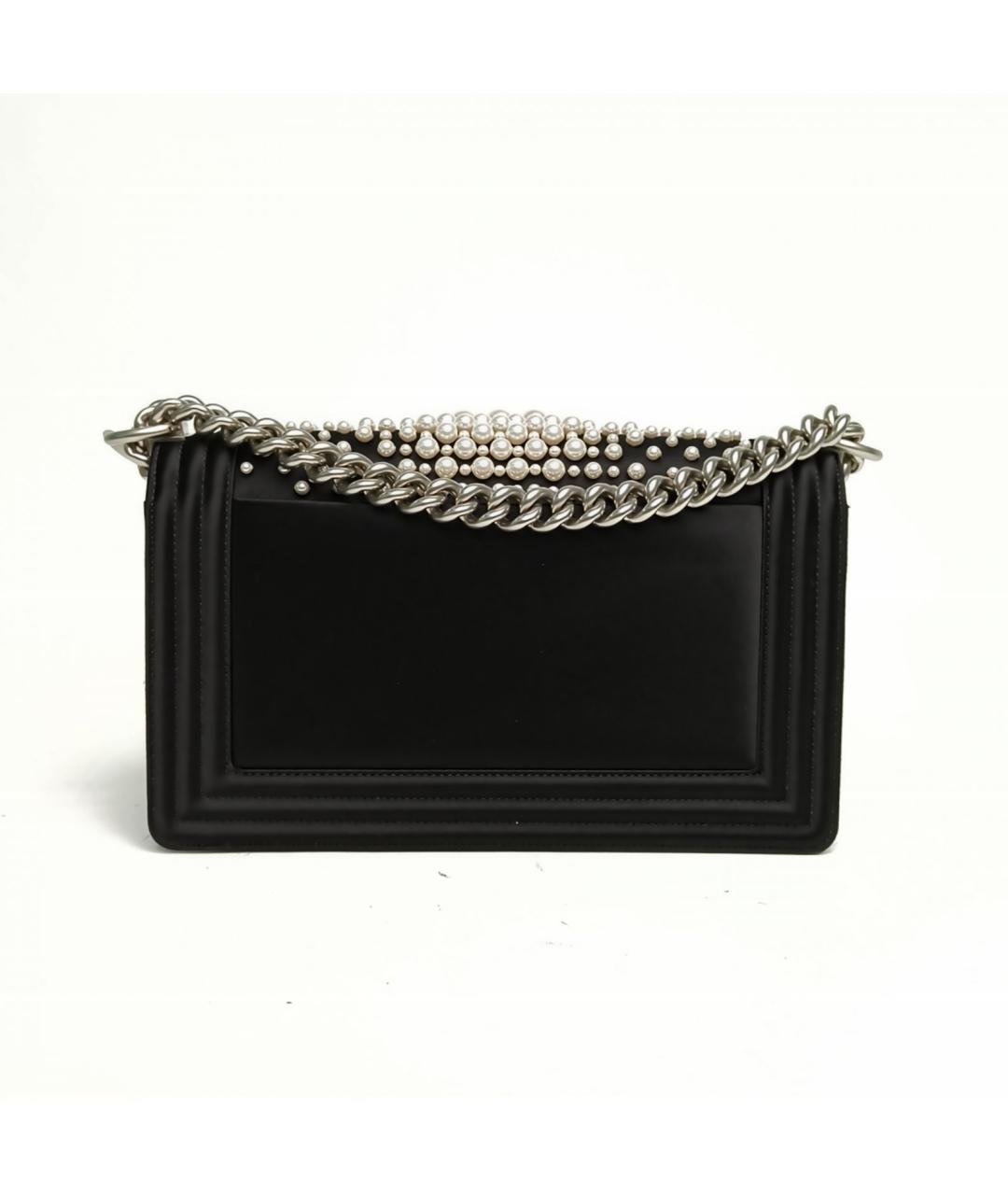 CHANEL Черная сумка через плечо, фото 4