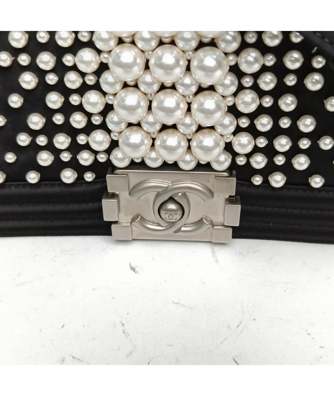 CHANEL Черная сумка через плечо, фото 7