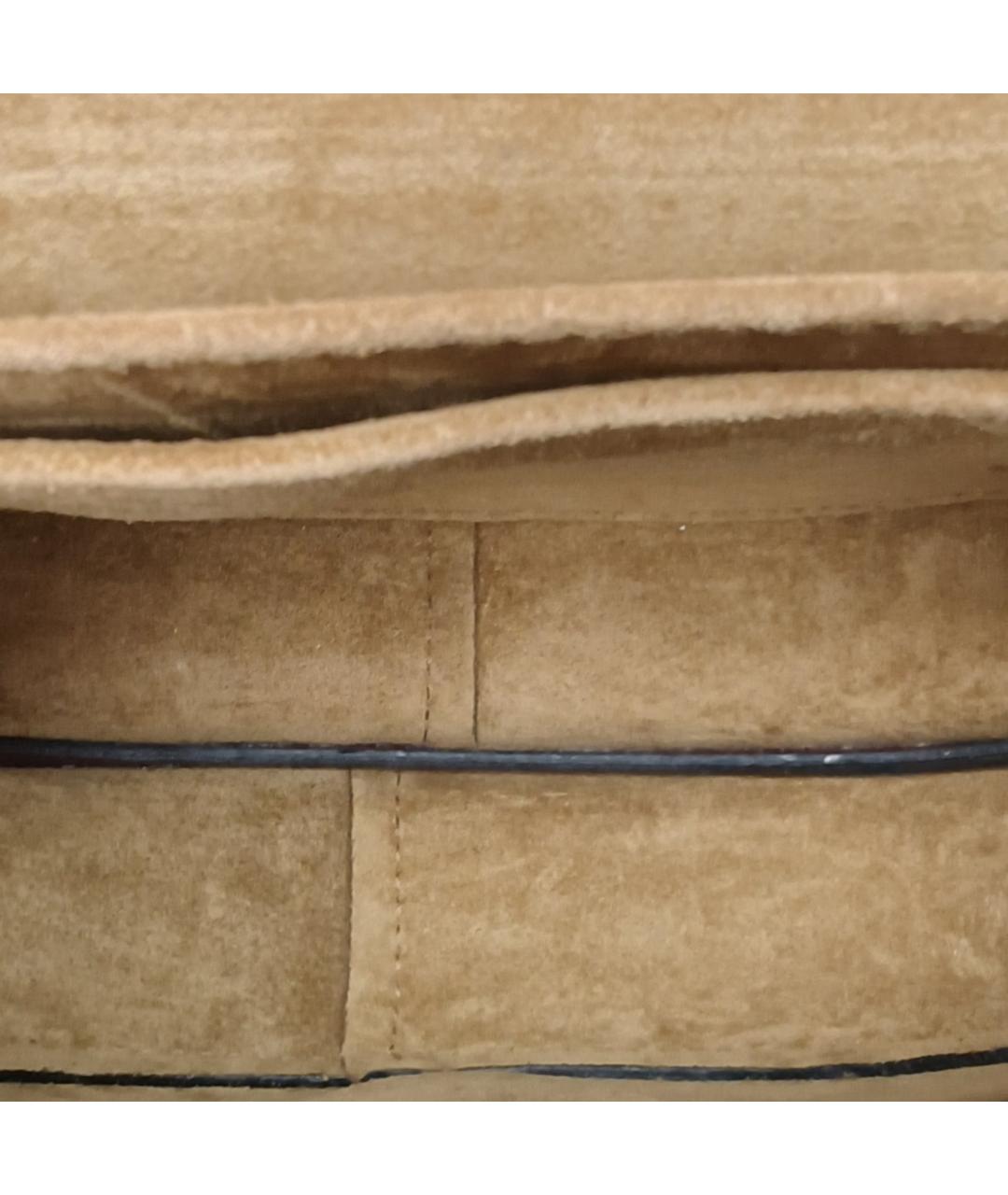 LOEWE Бордовая кожаная сумка через плечо, фото 7