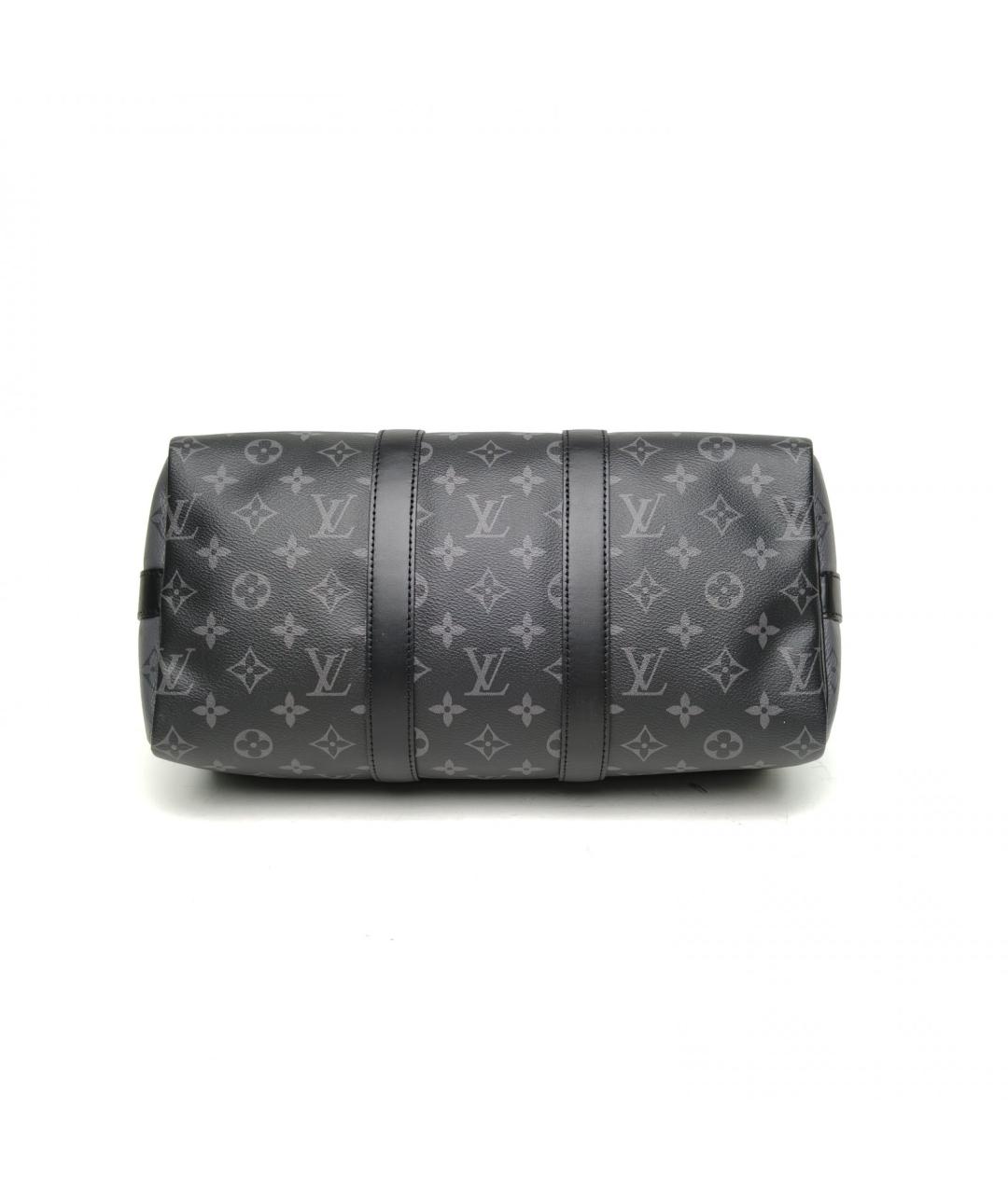 LOUIS VUITTON Черная сумка с короткими ручками, фото 5