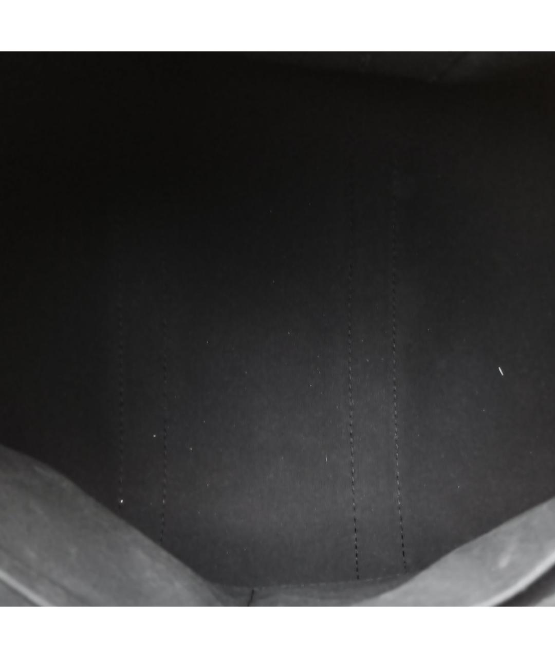 LOUIS VUITTON Черная сумка с короткими ручками, фото 6