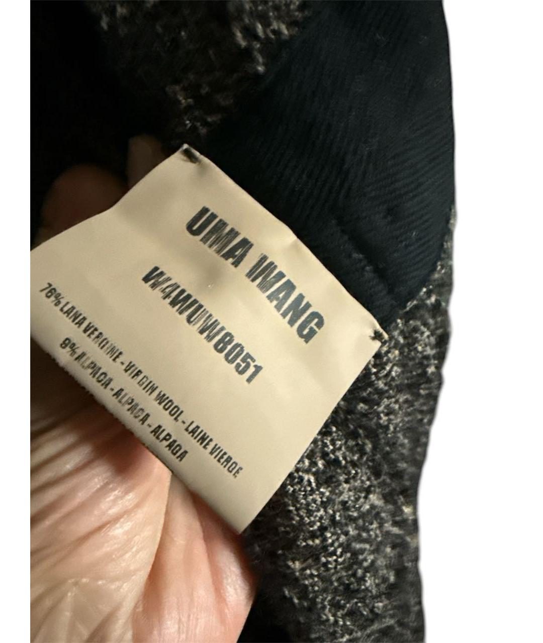 UMA WANG Коричневое пальто, фото 5