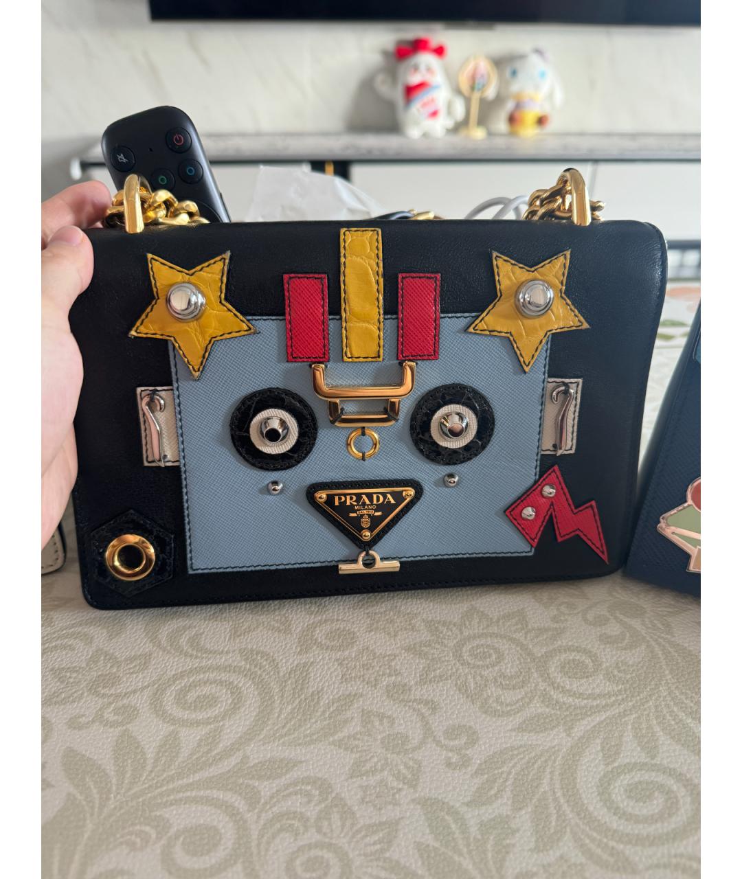 PRADA Мульти кожаная сумка через плечо, фото 9