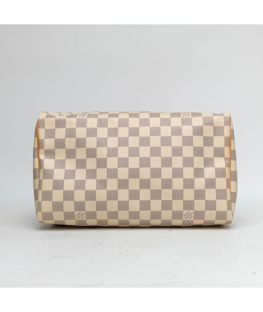 LOUIS VUITTON Бежевая сумка с короткими ручками, фото 6