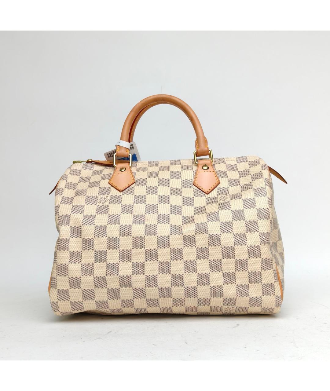 LOUIS VUITTON Бежевая сумка с короткими ручками, фото 4