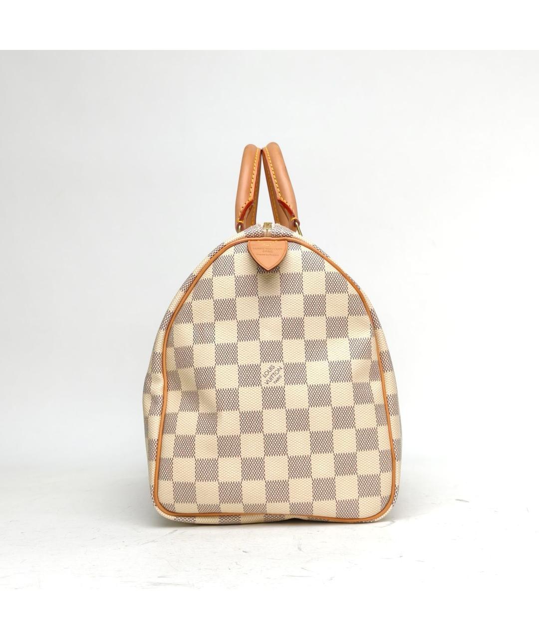 LOUIS VUITTON Бежевая сумка с короткими ручками, фото 5