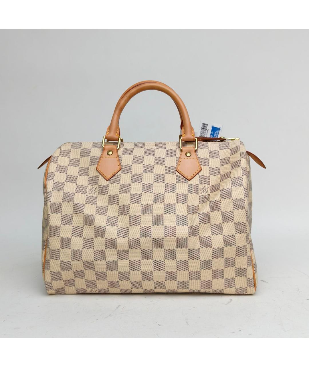 LOUIS VUITTON Бежевая сумка с короткими ручками, фото 2