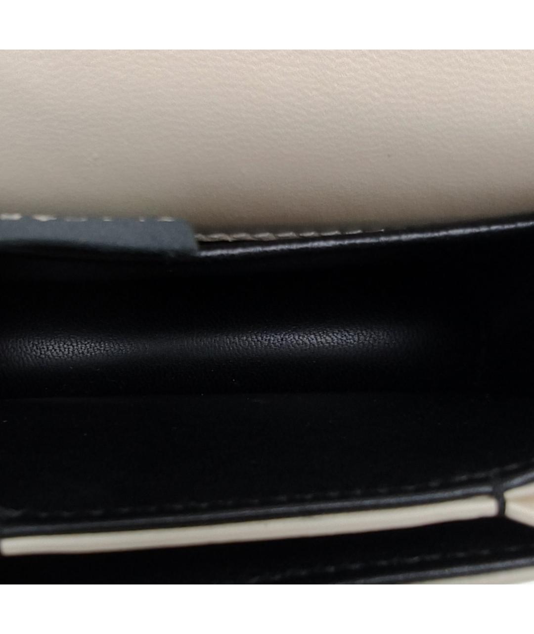 BVLGARI Белая кожаная сумка через плечо, фото 8