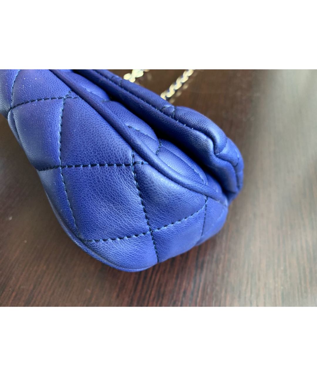 LOVE MOSCHINO Синяя сумка тоут из искусственной кожи, фото 6