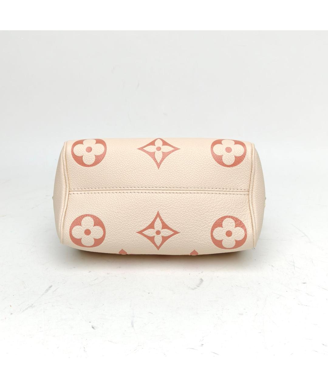 LOUIS VUITTON Белая кожаная сумка через плечо, фото 6