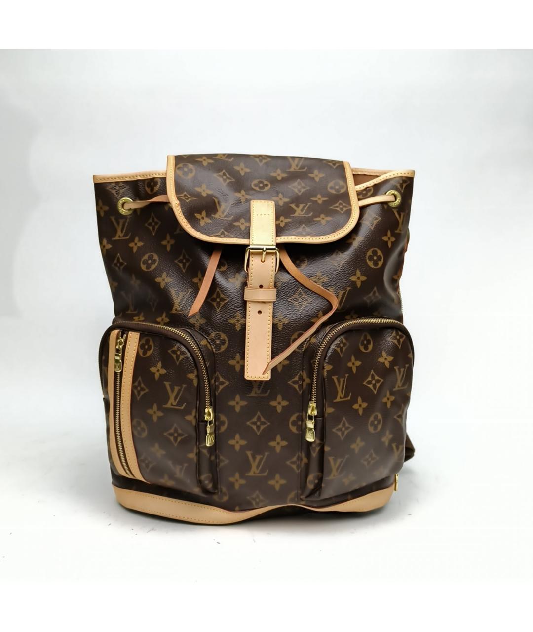 LOUIS VUITTON Коричневый рюкзак, фото 2