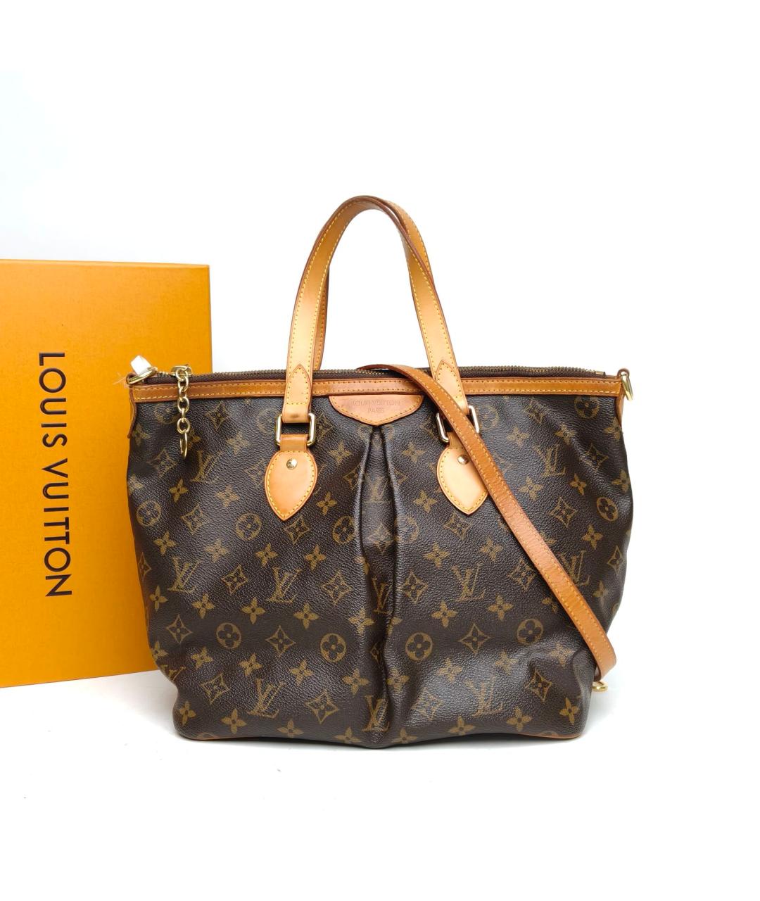 LOUIS VUITTON Коричневая сумка через плечо, фото 9