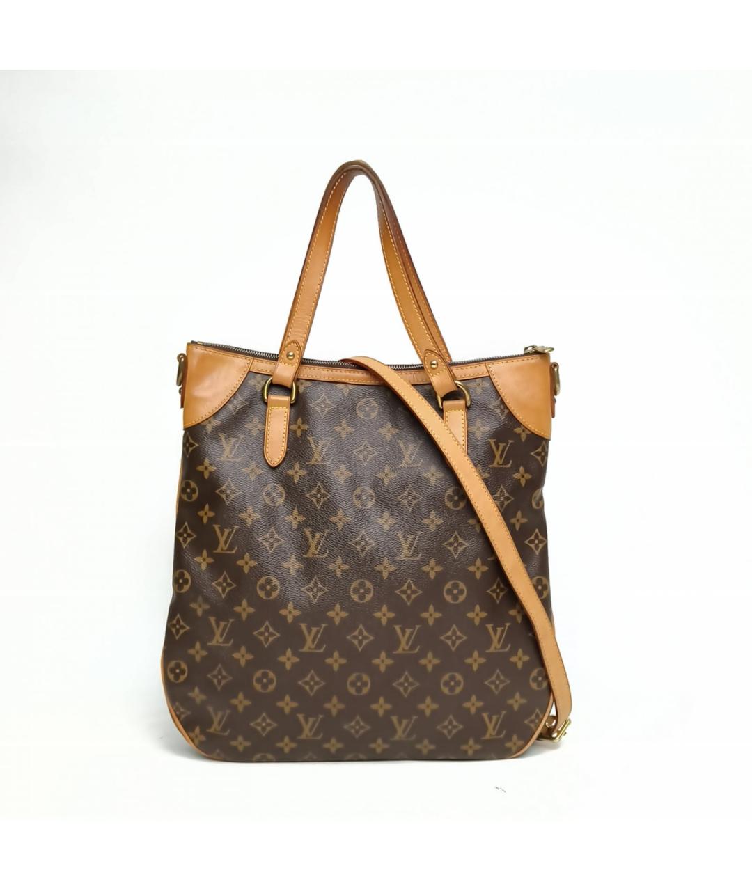 LOUIS VUITTON Коричневая сумка тоут, фото 2