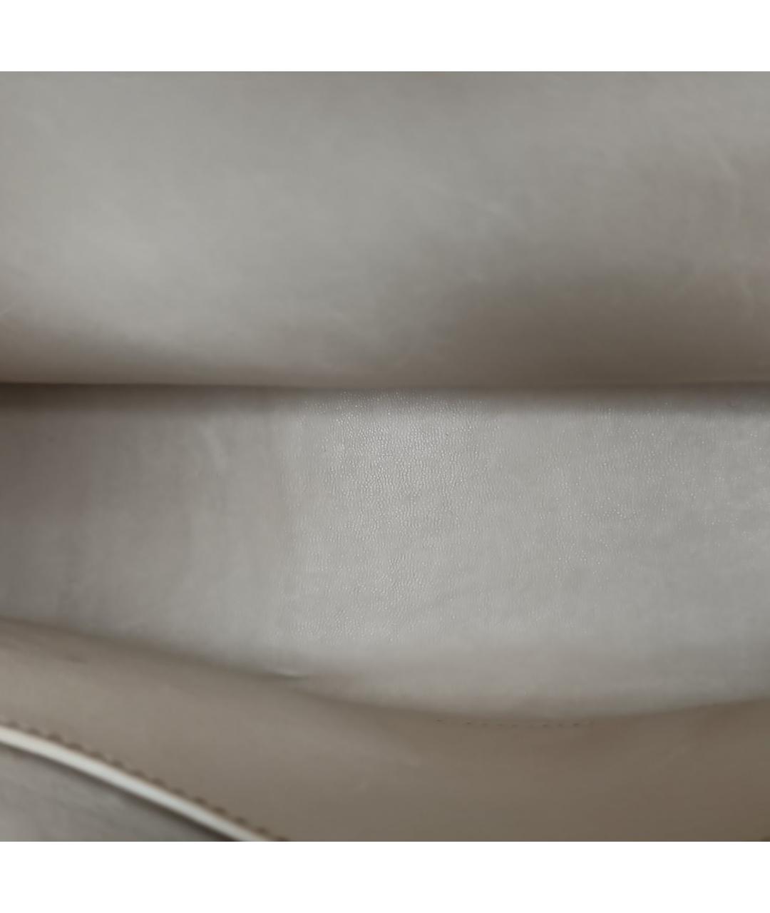 HERMES Оранжевая сумка с короткими ручками, фото 7