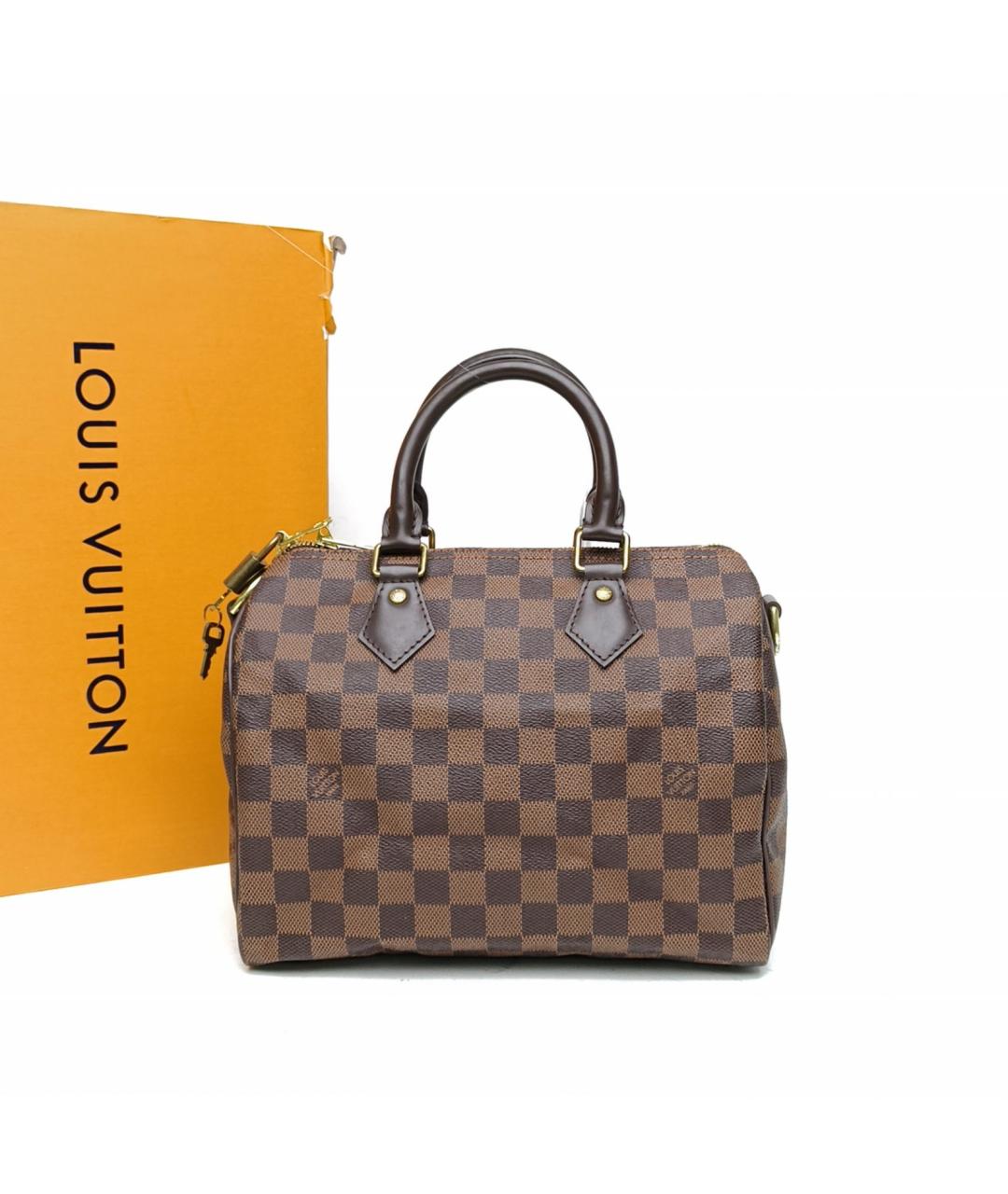 LOUIS VUITTON Коричневая сумка тоут, фото 9