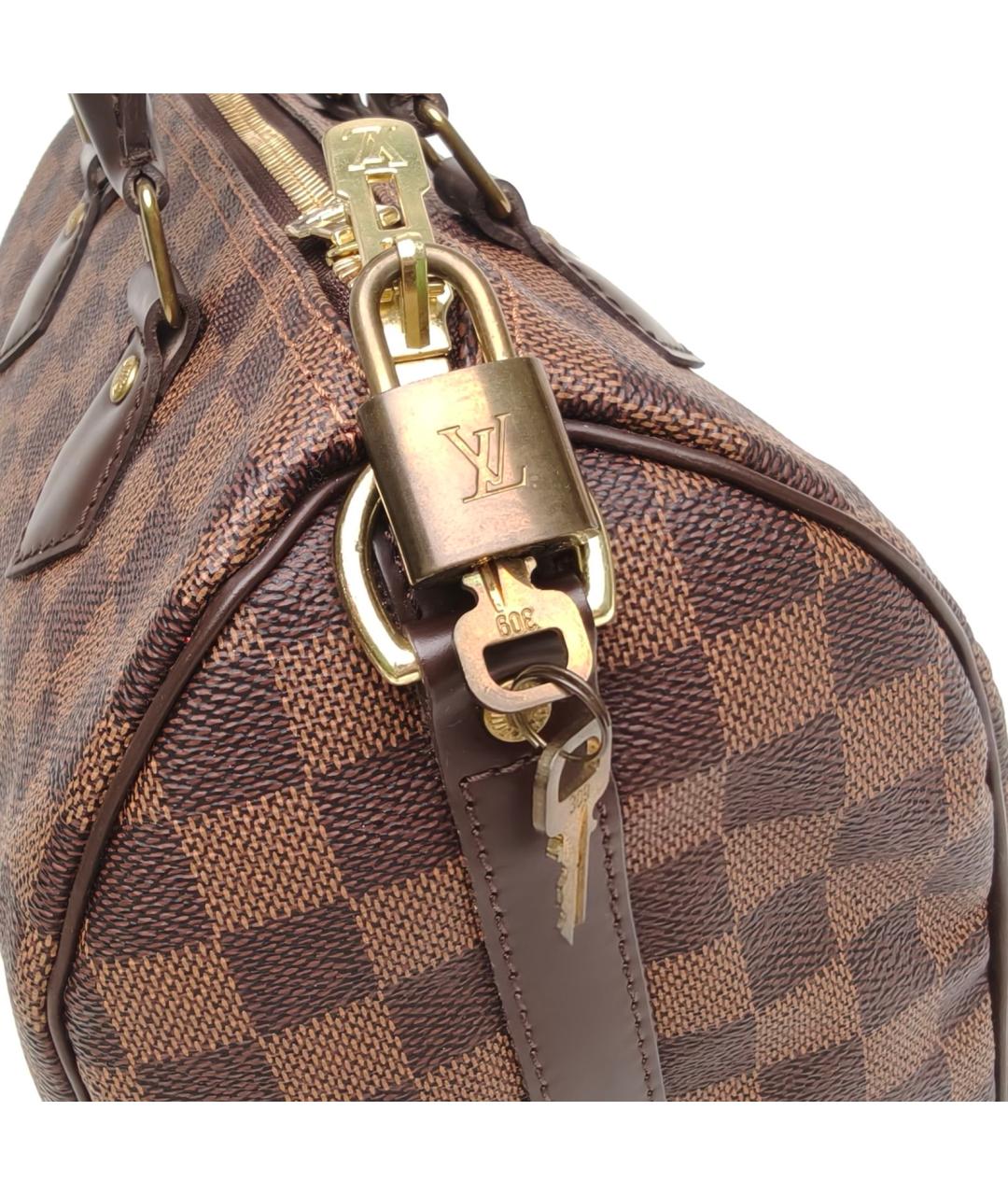 LOUIS VUITTON Коричневая сумка тоут, фото 8