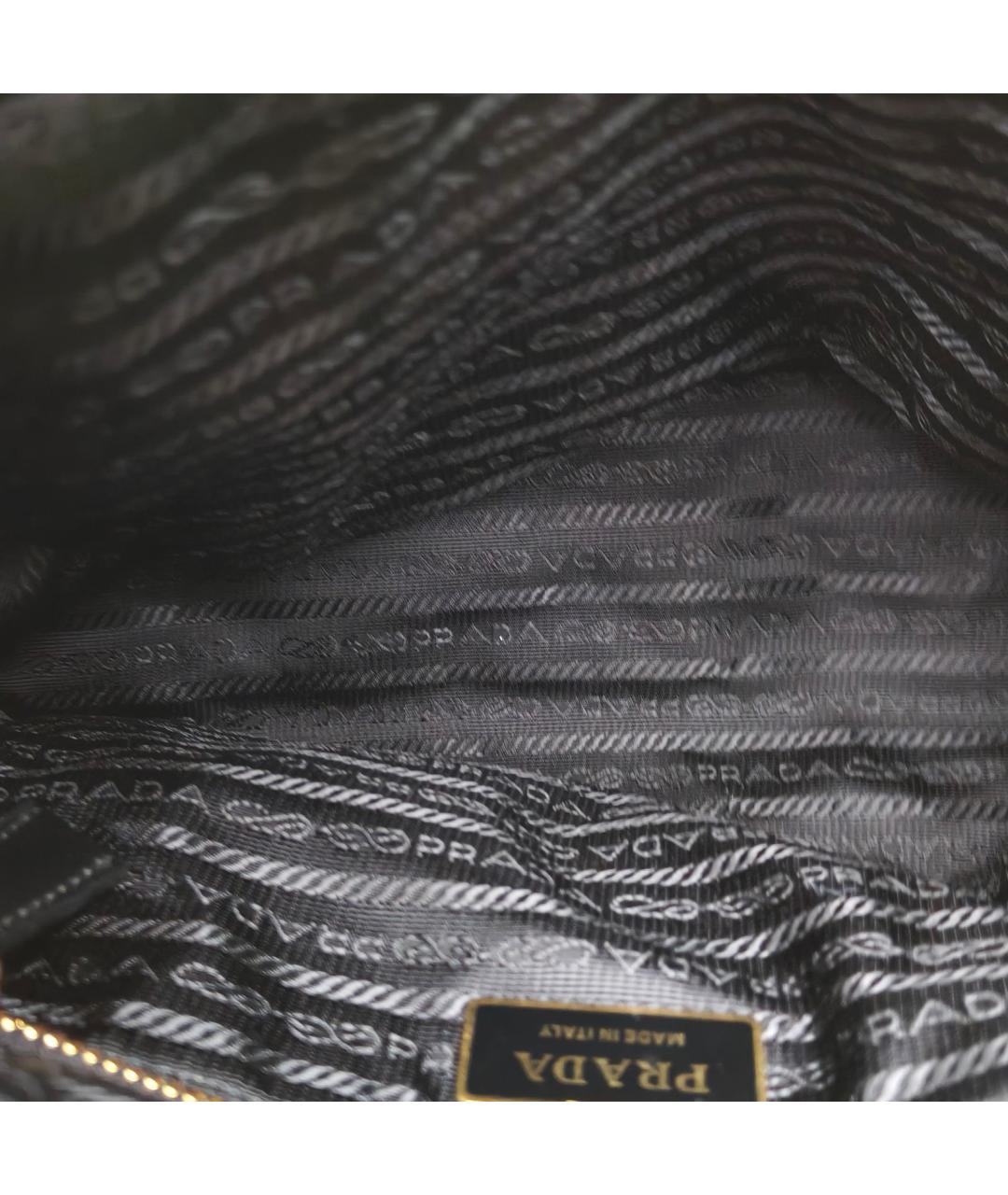 PRADA Черная сумка через плечо, фото 8