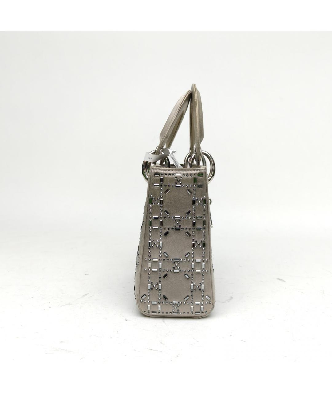 CHRISTIAN DIOR Серая сумка через плечо, фото 2