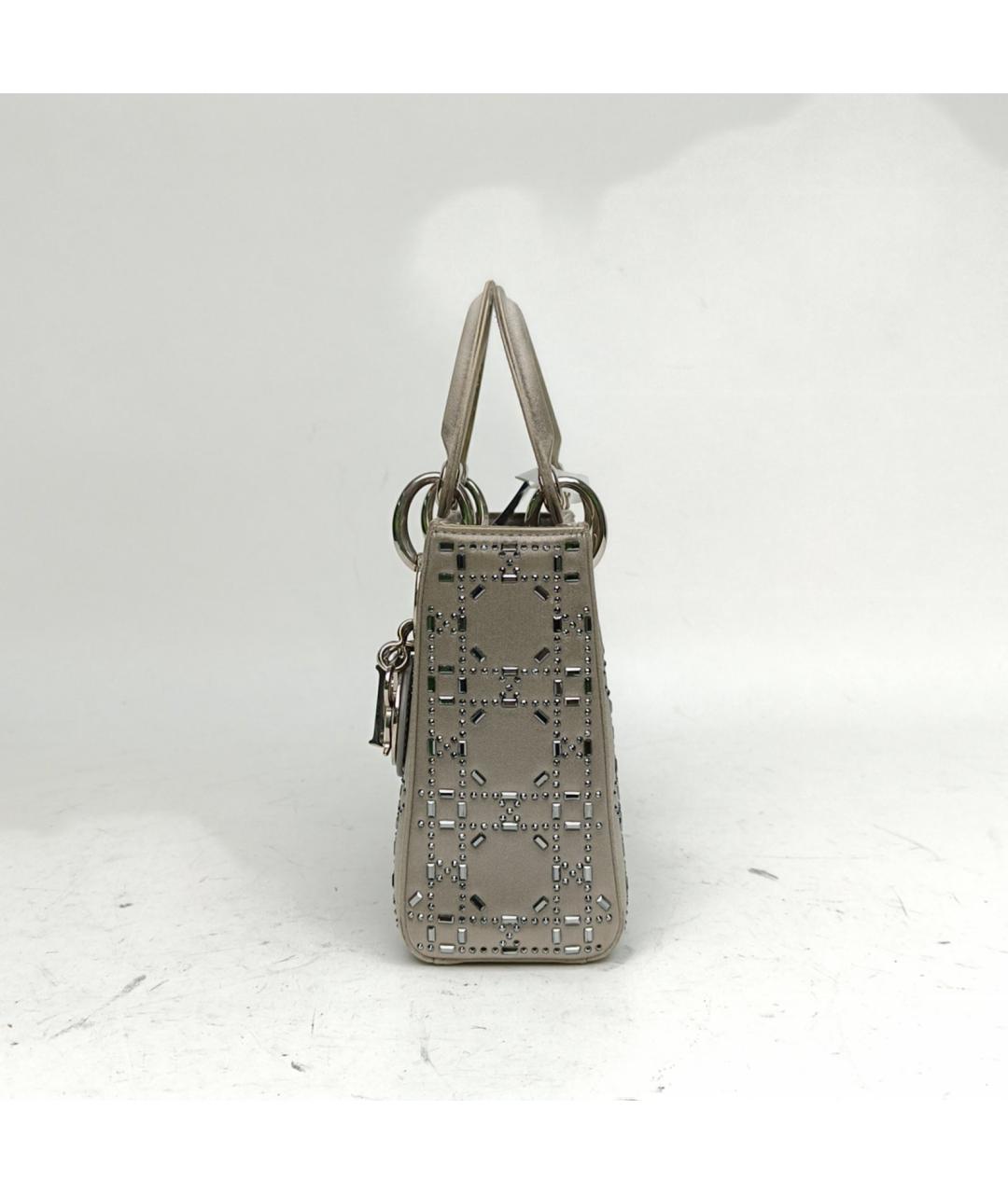 CHRISTIAN DIOR Серая сумка через плечо, фото 8