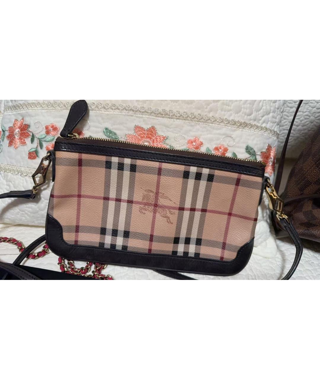 BURBERRY Бежевая сумка через плечо, фото 8