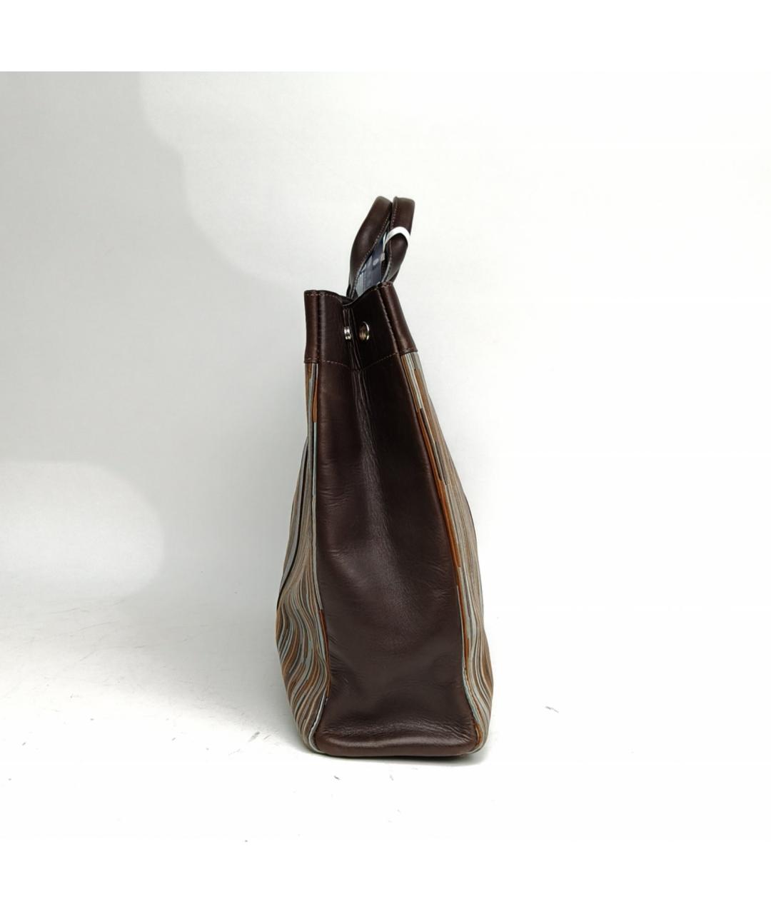 HERMES Коричневая сумка тоут, фото 3