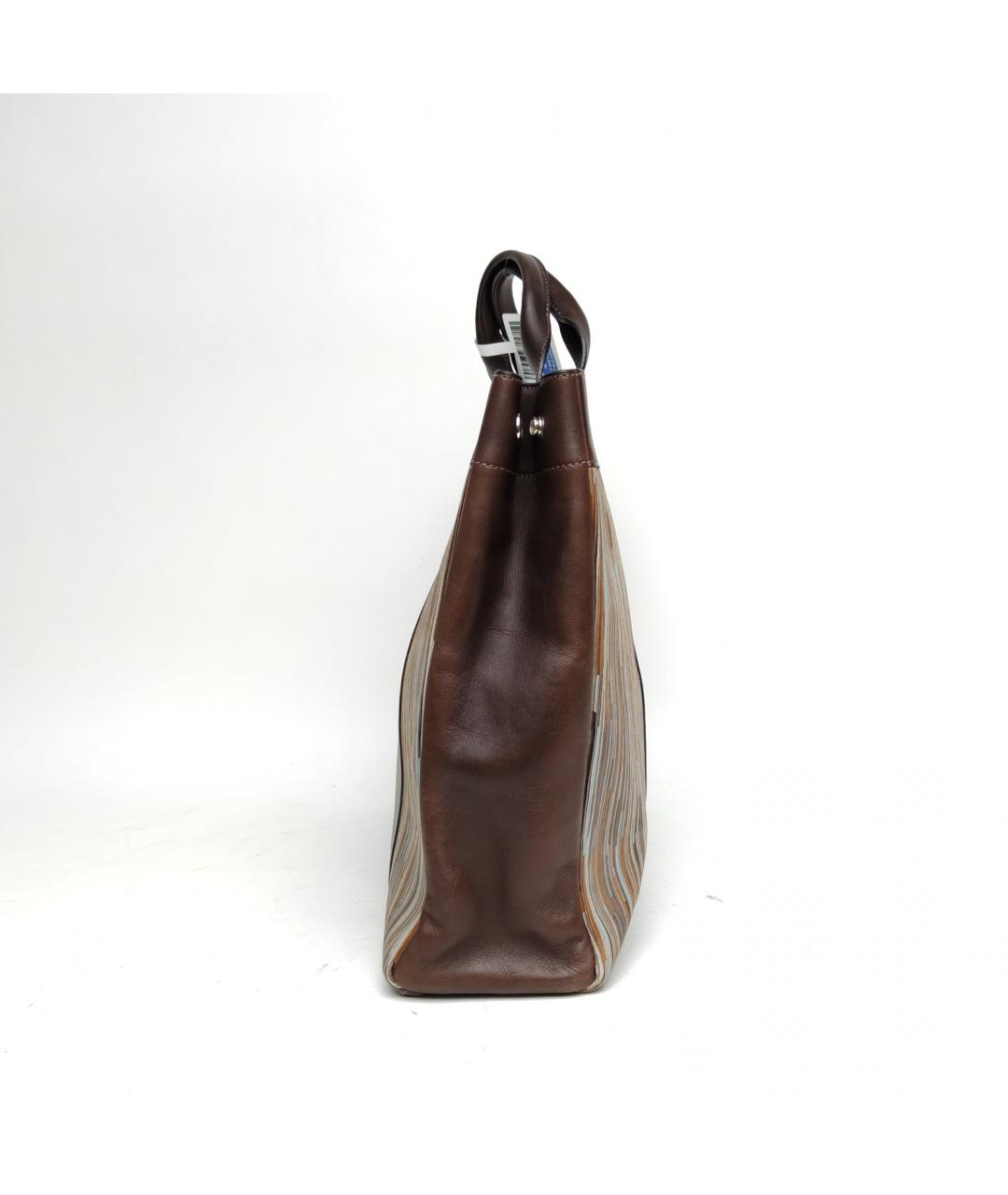 HERMES Коричневая сумка тоут, фото 5