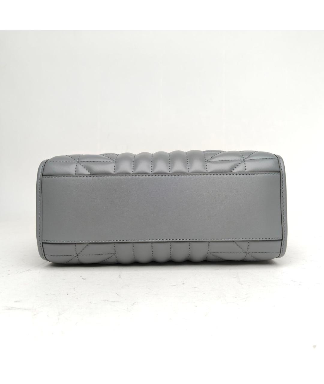 GUCCI Серая кожаная сумка через плечо, фото 7
