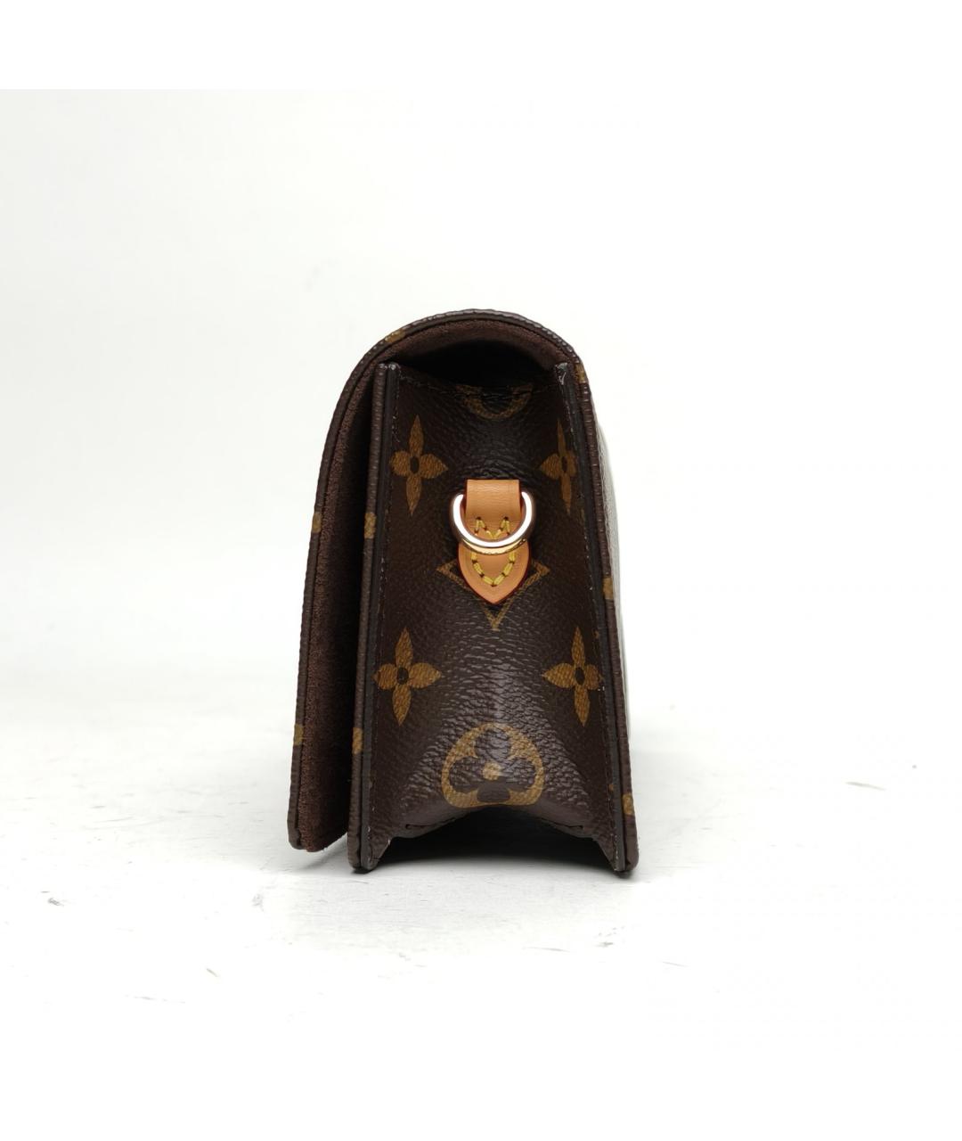 LOUIS VUITTON Коричневая сумка через плечо, фото 3