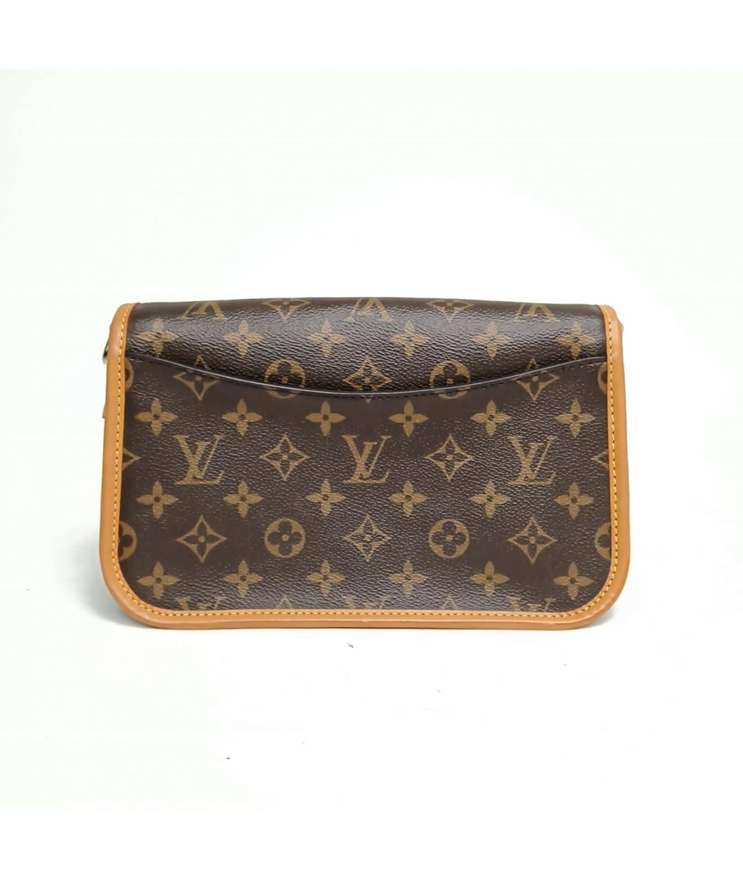 LOUIS VUITTON Коричневая сумка через плечо, фото 4