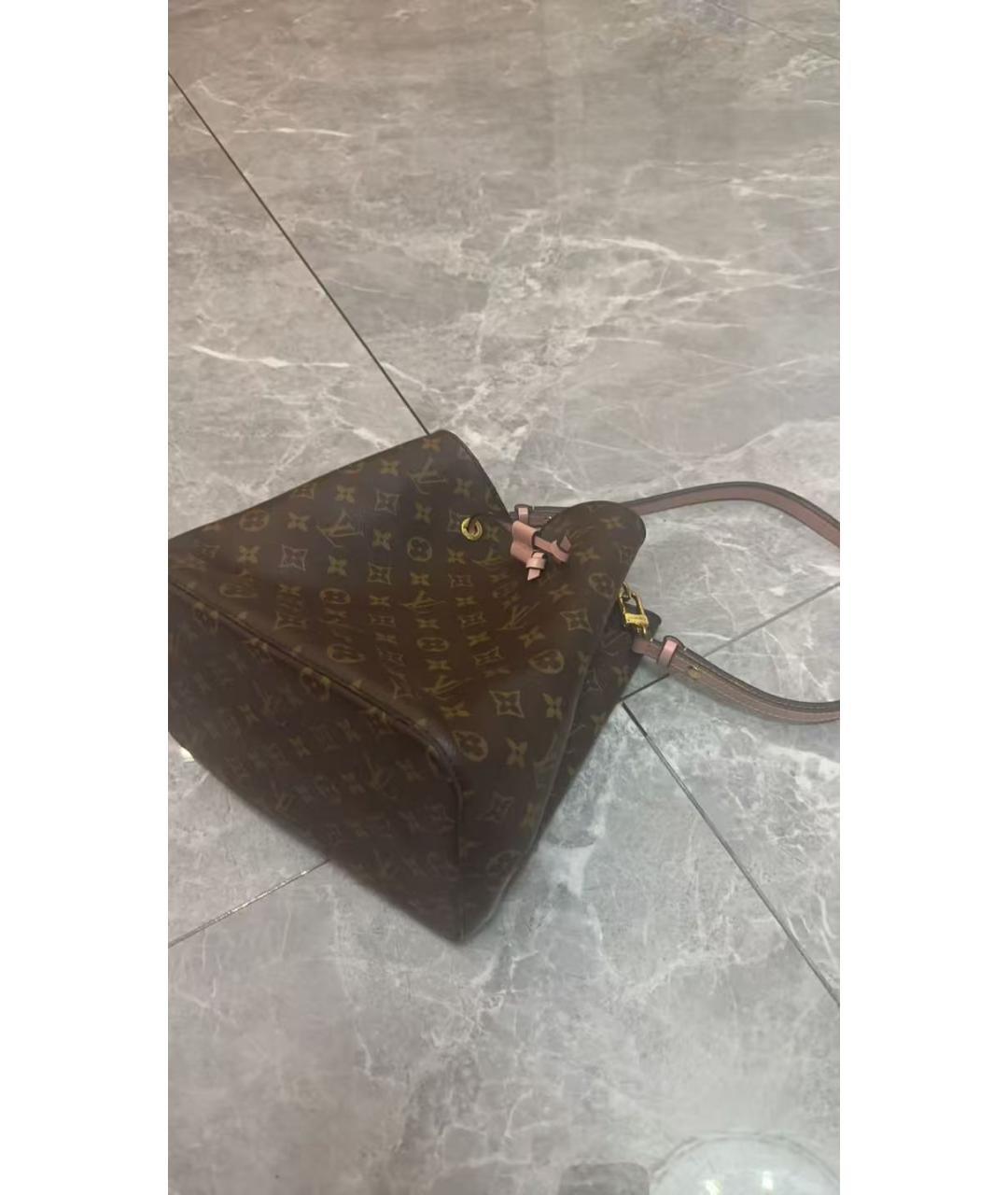 LOUIS VUITTON Коричневая сумка через плечо, фото 9