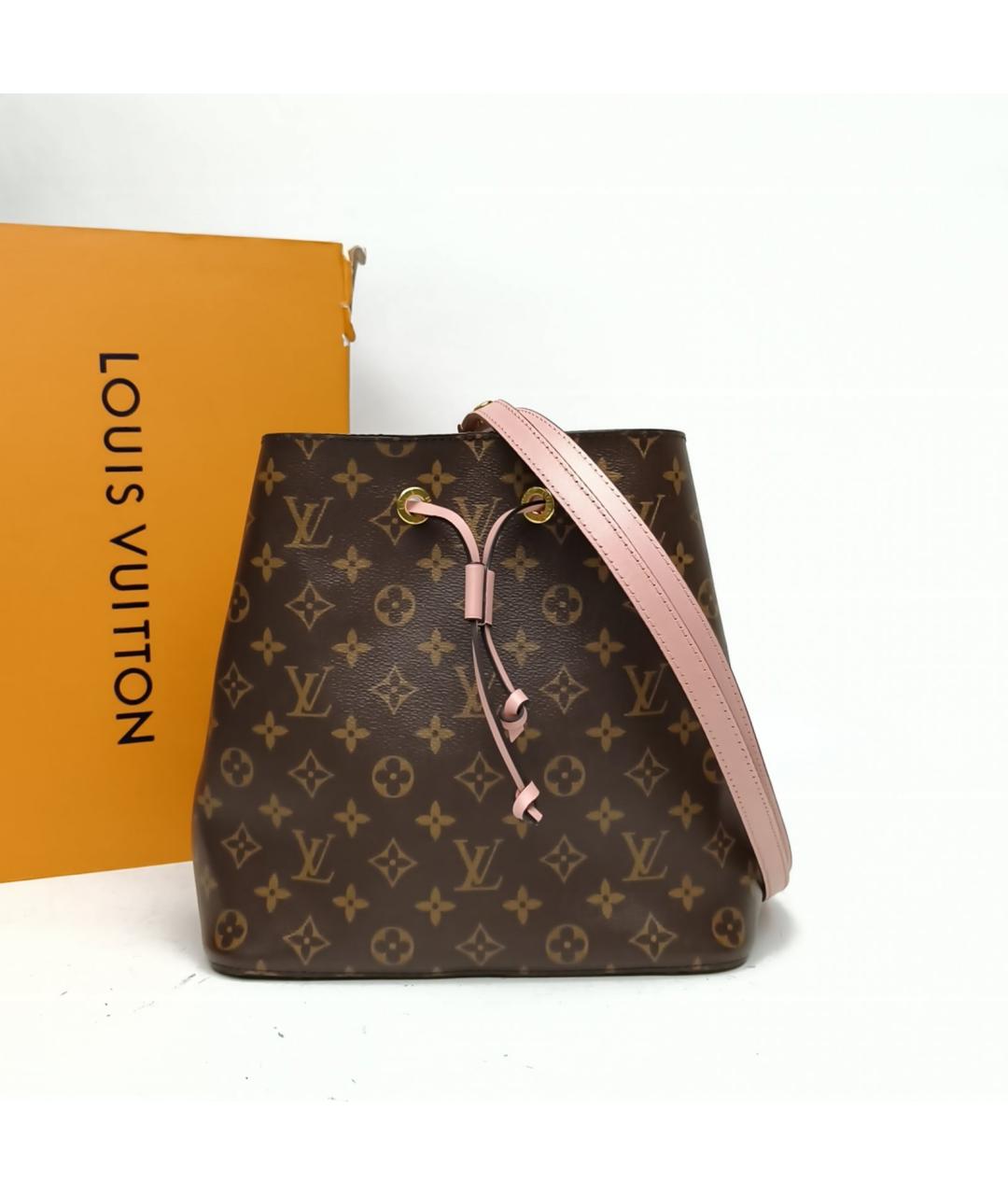 LOUIS VUITTON Коричневая сумка через плечо, фото 8