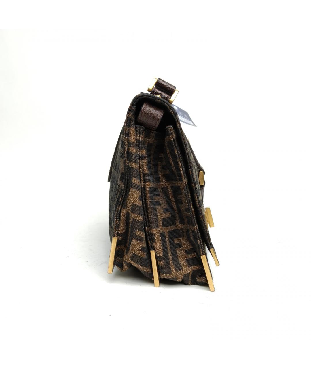 FENDI Коричневая сумка через плечо, фото 5