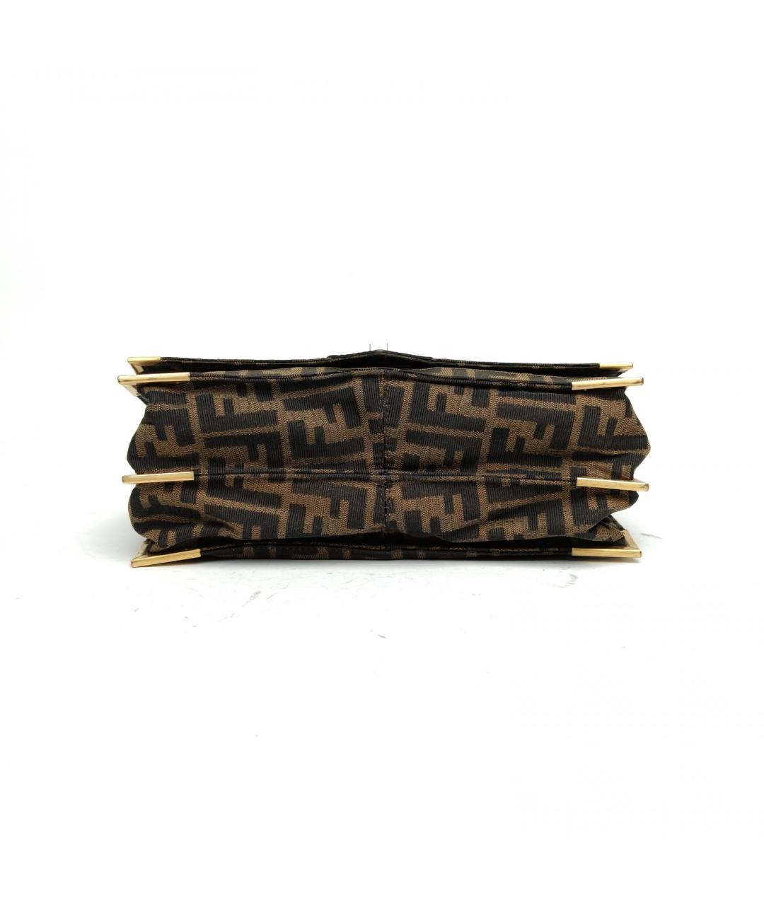 FENDI Коричневая сумка через плечо, фото 6