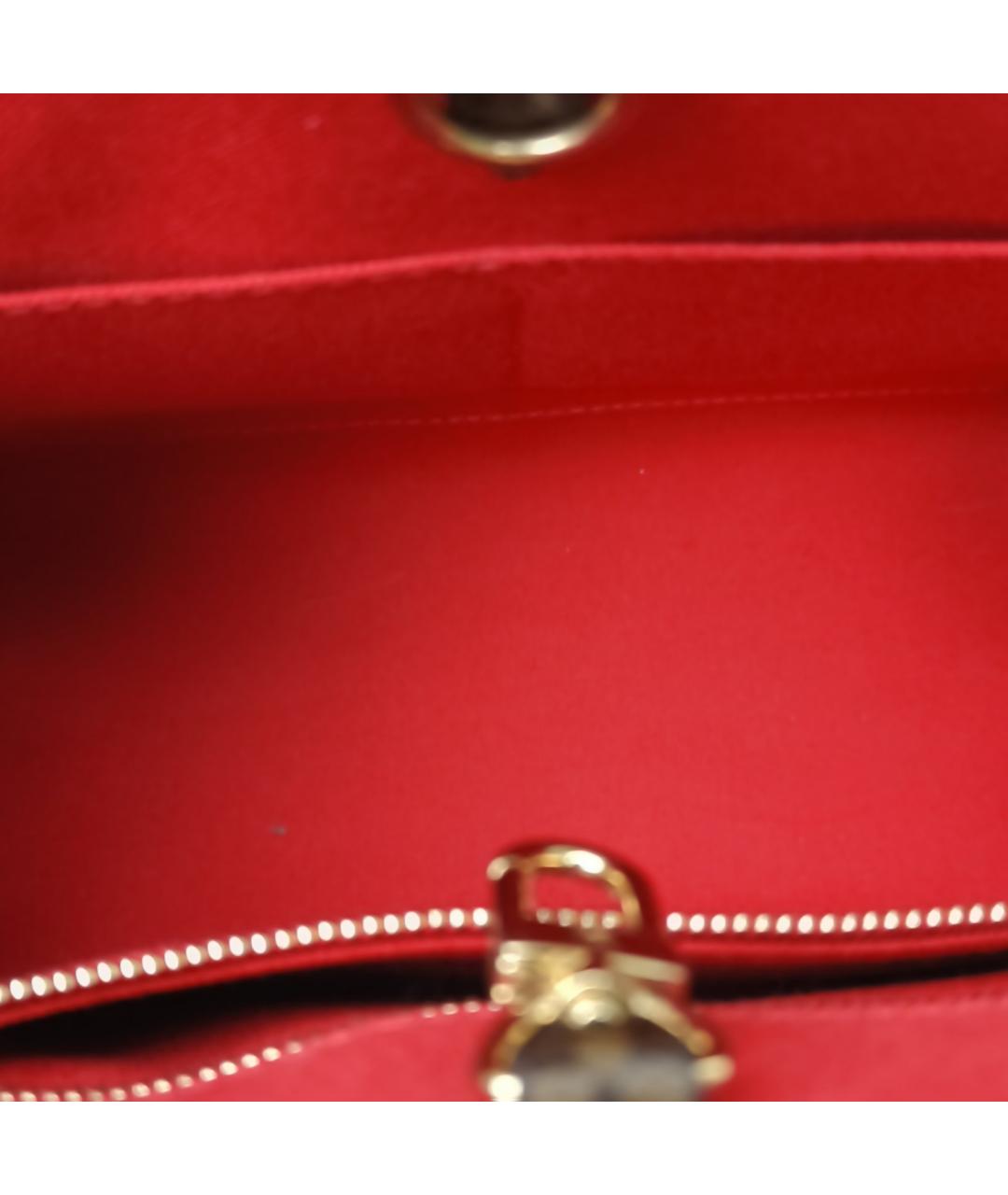 LOUIS VUITTON Коричневая сумка с короткими ручками, фото 7