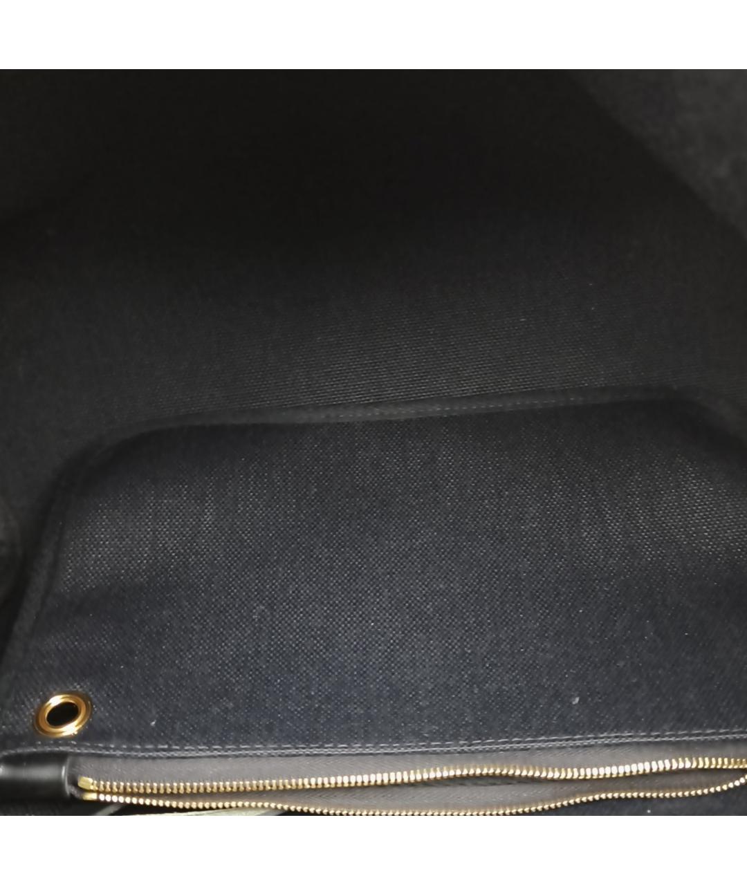 HERMES Черная тканевая сумка через плечо, фото 2