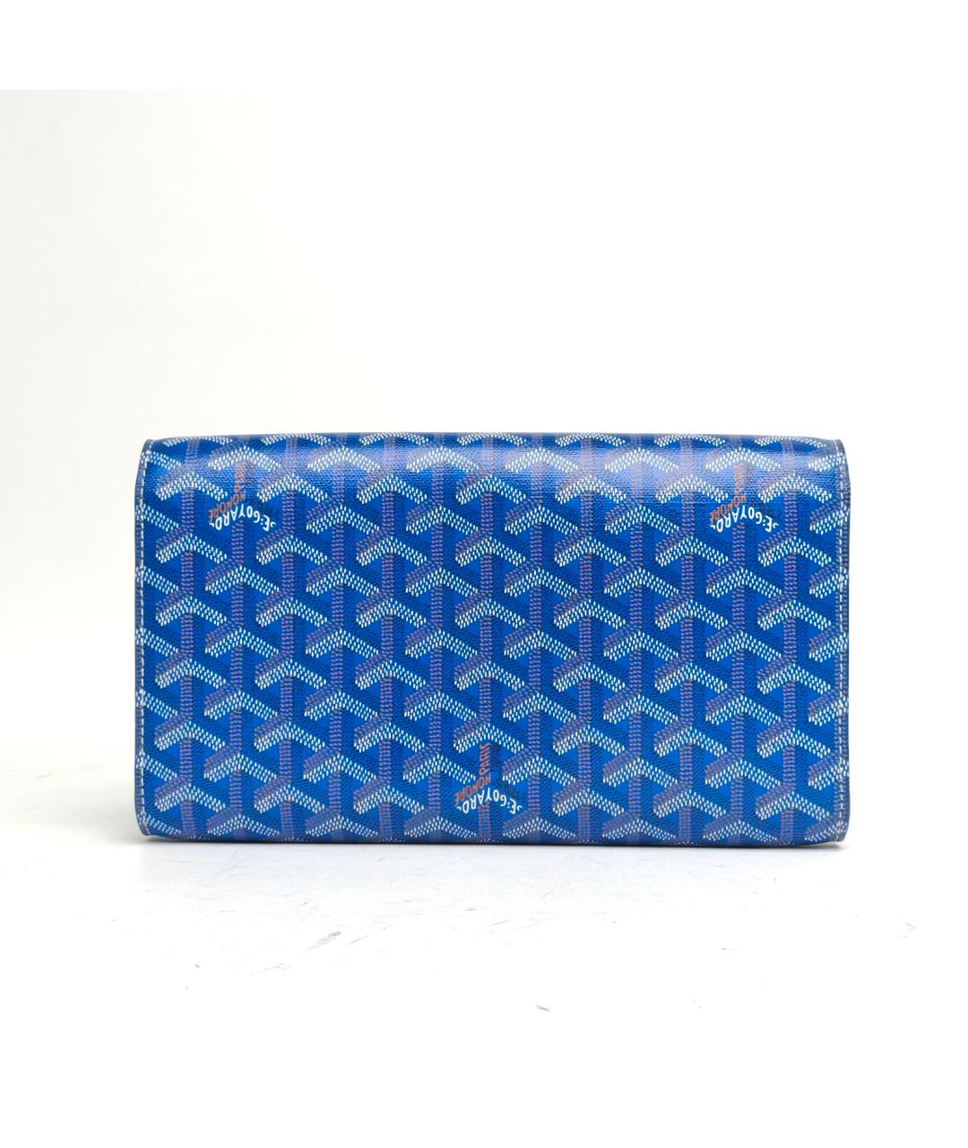 GOYARD Синяя сумка через плечо, фото 4