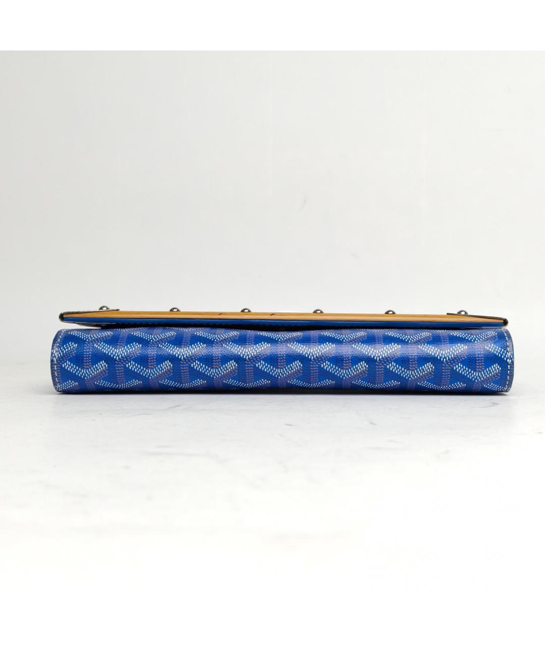 GOYARD Синяя сумка через плечо, фото 6