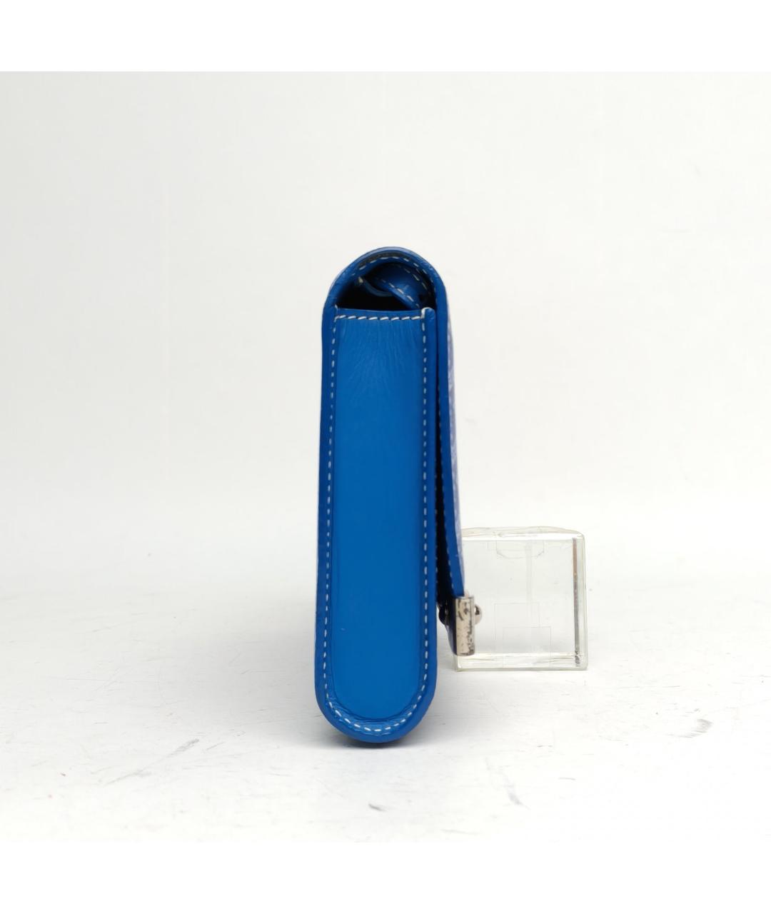 GOYARD Синяя сумка через плечо, фото 5